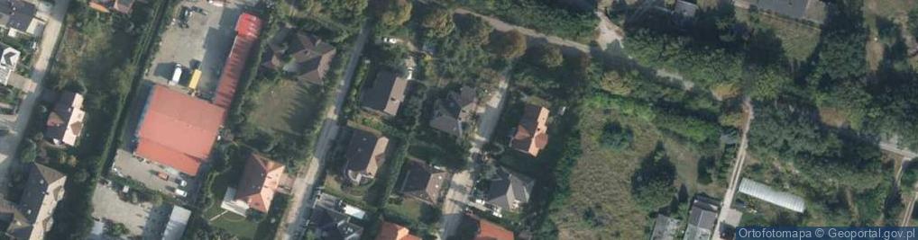 Zdjęcie satelitarne Morenowa ul.