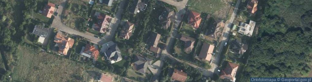Zdjęcie satelitarne Morenowa ul.