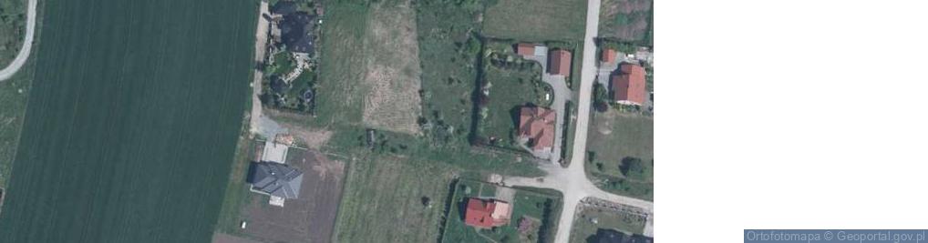 Zdjęcie satelitarne Modrzewiowa ul.