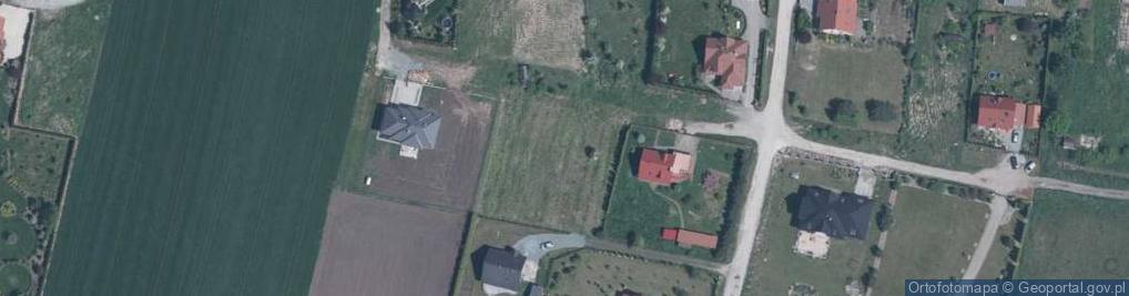 Zdjęcie satelitarne Modrzewiowa ul.