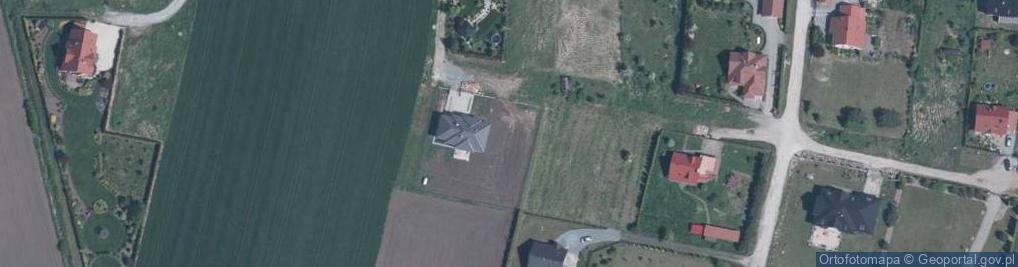 Zdjęcie satelitarne Modrzewiowa ul.