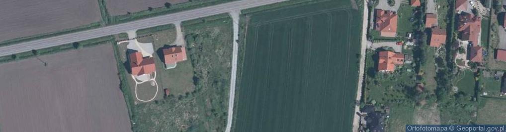 Zdjęcie satelitarne Modrzewiowa ul.