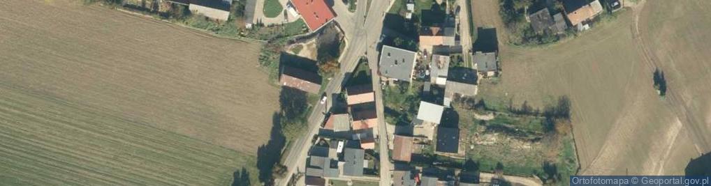 Zdjęcie satelitarne Mochów ul.