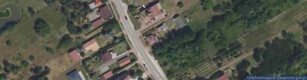 Zdjęcie satelitarne Moczydłów ul.