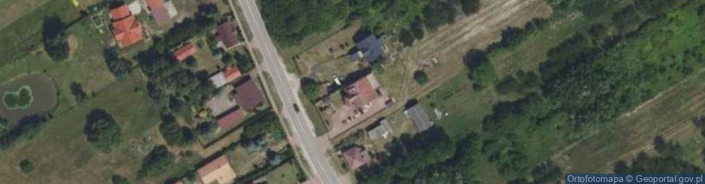 Zdjęcie satelitarne Moczydłów ul.