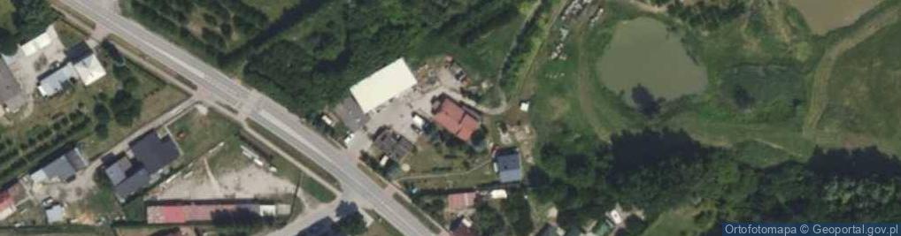 Zdjęcie satelitarne Moczydłów ul.