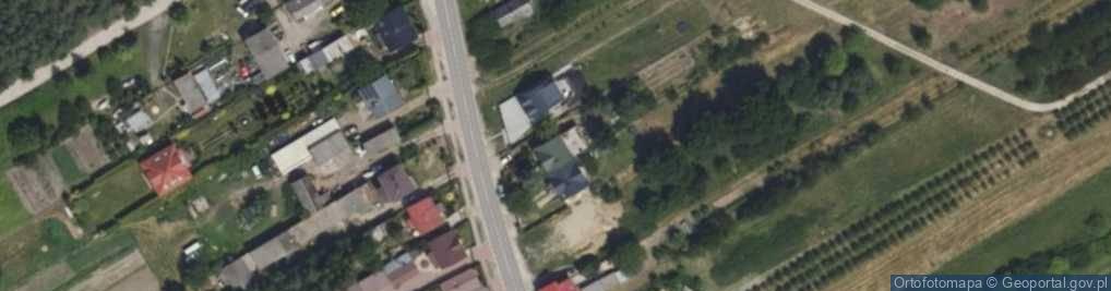 Zdjęcie satelitarne Moczydłów ul.