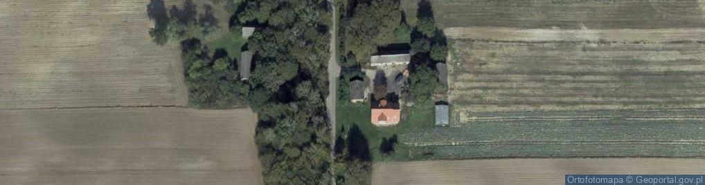 Zdjęcie satelitarne Modryń-Kolonia ul.