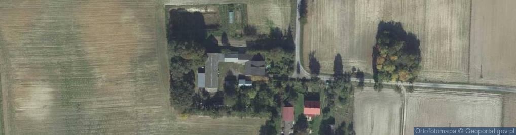 Zdjęcie satelitarne Modryń-Kolonia ul.