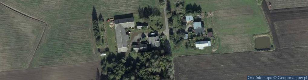 Zdjęcie satelitarne Modryń ul.