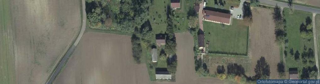 Zdjęcie satelitarne Modryń ul.