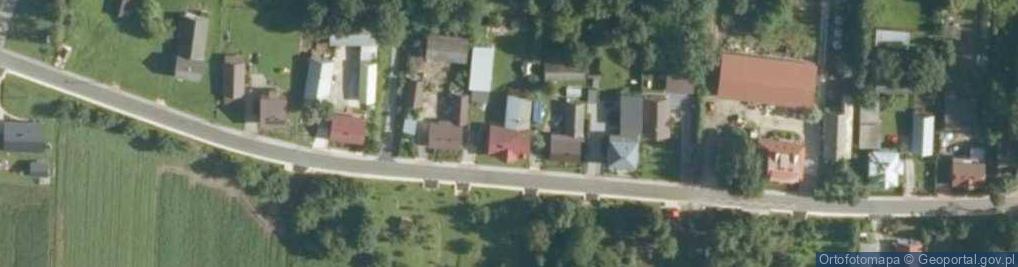 Zdjęcie satelitarne Modrzany ul.