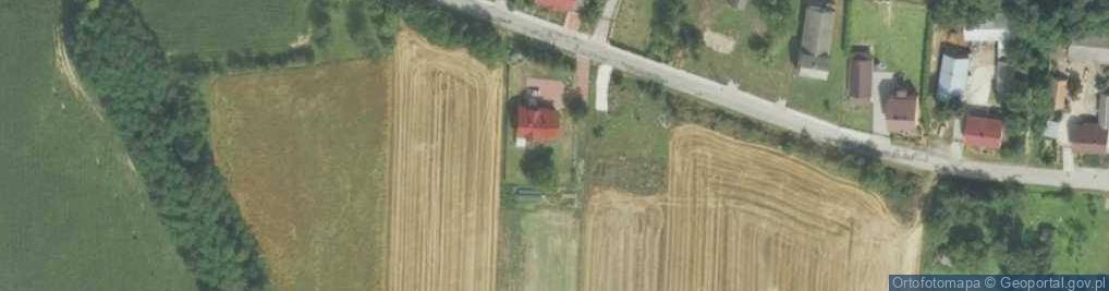 Zdjęcie satelitarne Modrzany ul.