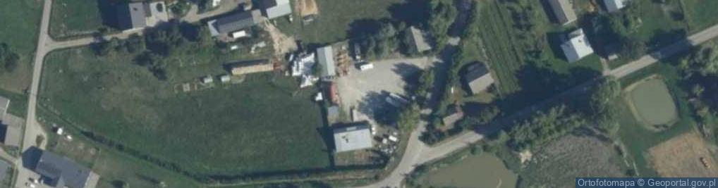 Zdjęcie satelitarne Modrzew ul.