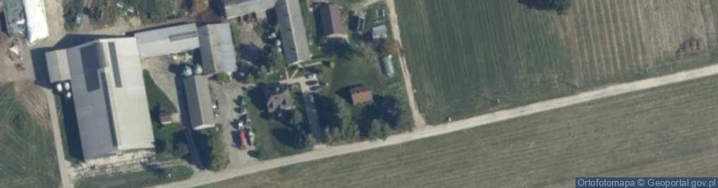 Zdjęcie satelitarne Modrzew ul.