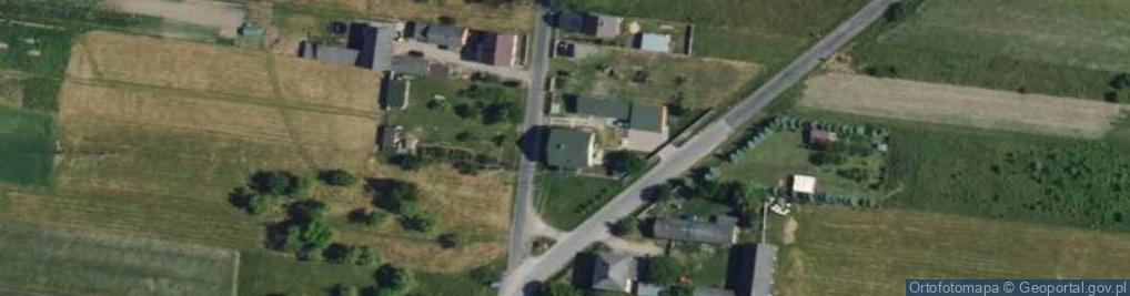 Zdjęcie satelitarne Modrzew ul.