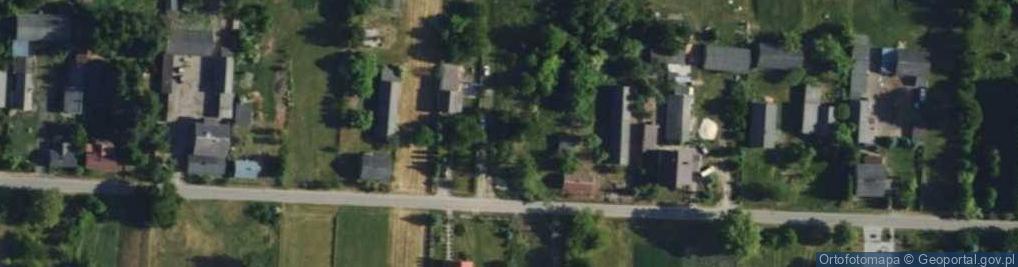 Zdjęcie satelitarne Modrzewek ul.