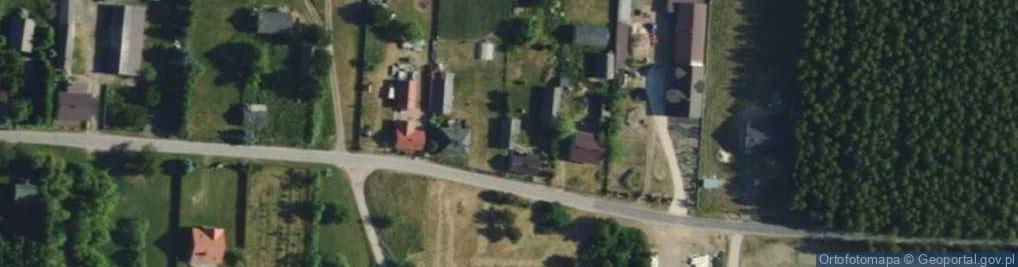 Zdjęcie satelitarne Modrzewek ul.