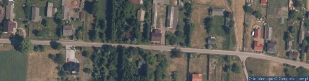 Zdjęcie satelitarne Modrzewek ul.