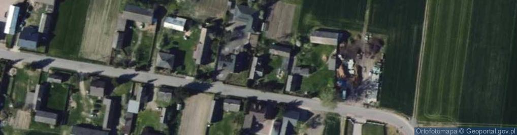 Zdjęcie satelitarne Modrzewek ul.