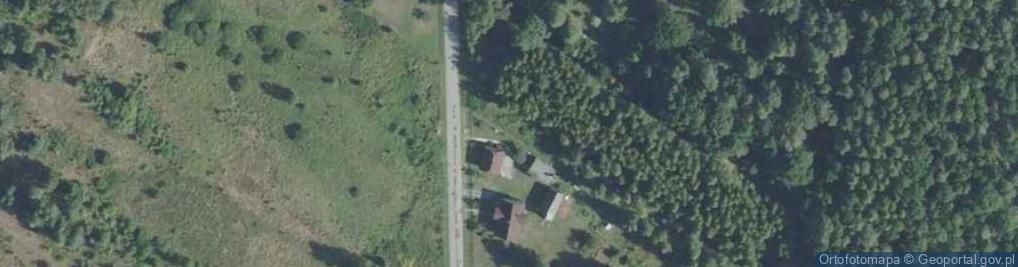Zdjęcie satelitarne Modrzewina ul.
