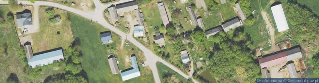 Zdjęcie satelitarne Modzele-Górki ul.