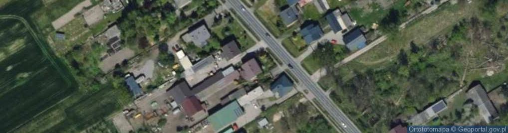 Zdjęcie satelitarne Mokra Prawa ul.