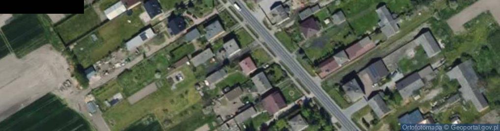 Zdjęcie satelitarne Mokra Prawa ul.