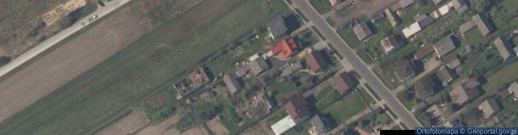 Zdjęcie satelitarne Mokra Prawa ul.