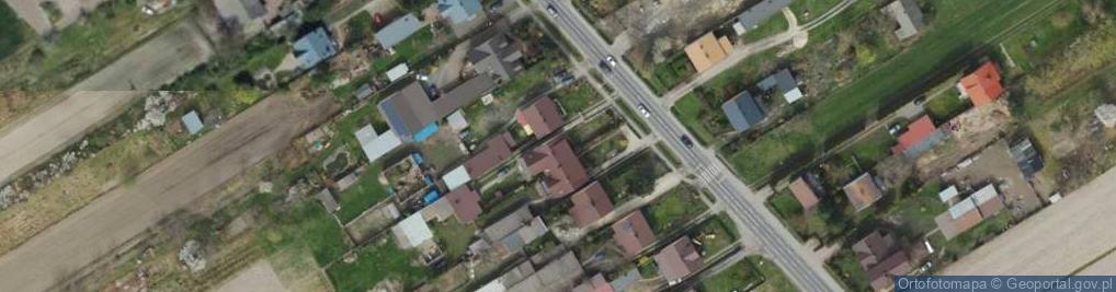 Zdjęcie satelitarne Mokra Prawa ul.