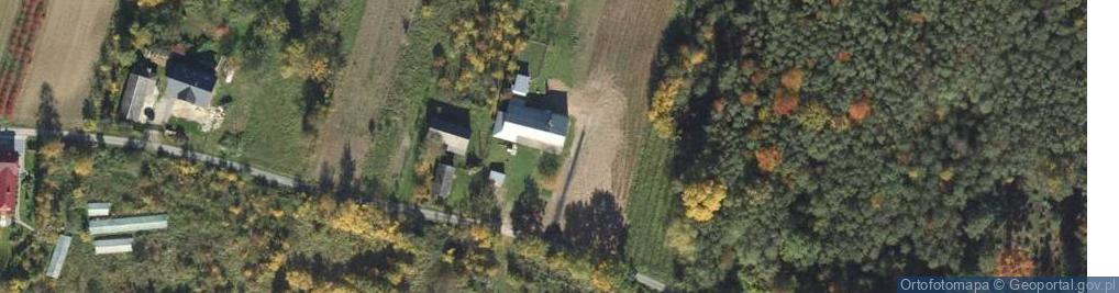 Zdjęcie satelitarne Mokra Wieś ul.