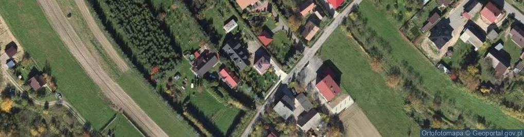 Zdjęcie satelitarne Mokra Wieś ul.