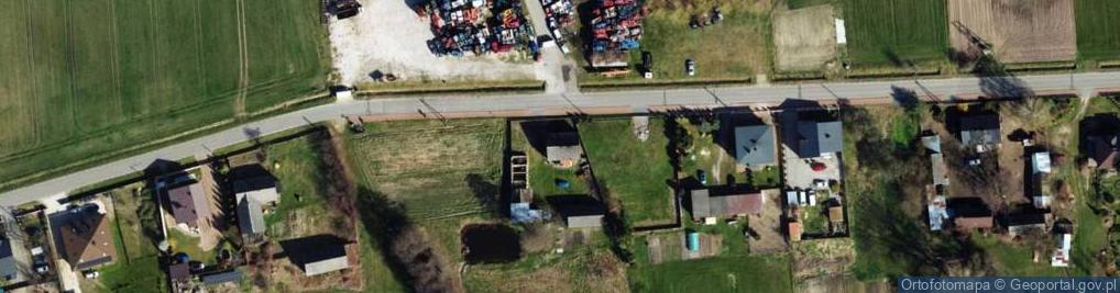 Zdjęcie satelitarne Mokra ul.