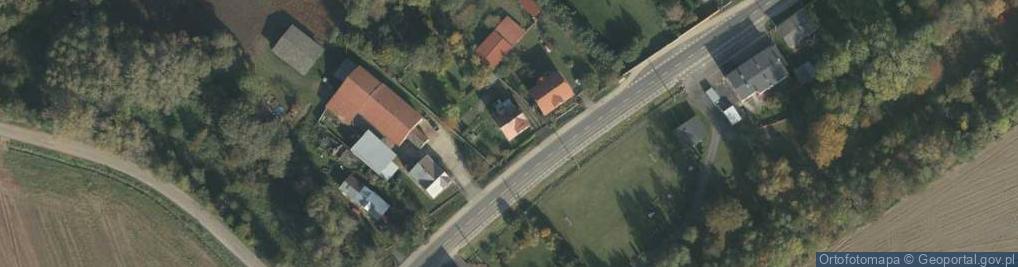 Zdjęcie satelitarne Mokre-Kolonia ul.