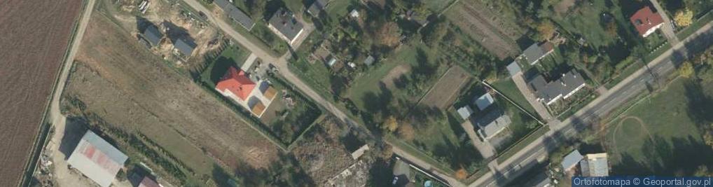 Zdjęcie satelitarne Mokre-Kolonia ul.