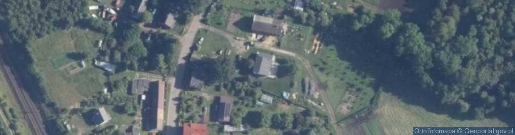 Zdjęcie satelitarne Mokrzyca Wielka ul.