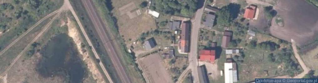Zdjęcie satelitarne Mokrzyca Wielka ul.
