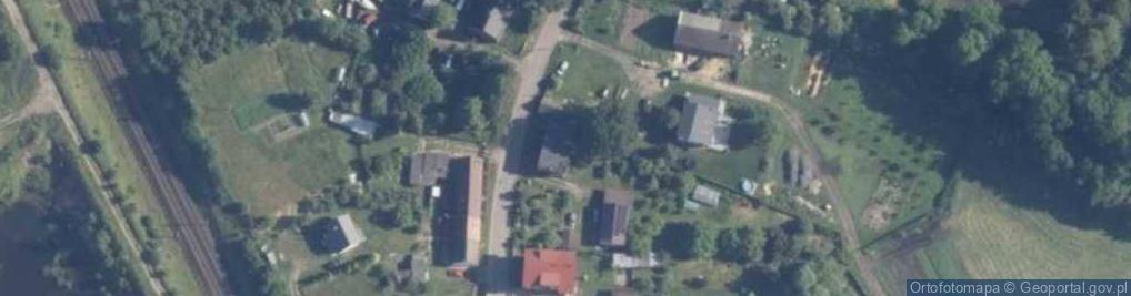 Zdjęcie satelitarne Mokrzyca Wielka ul.