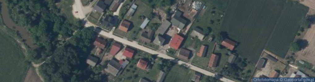 Zdjęcie satelitarne Morawiany ul.