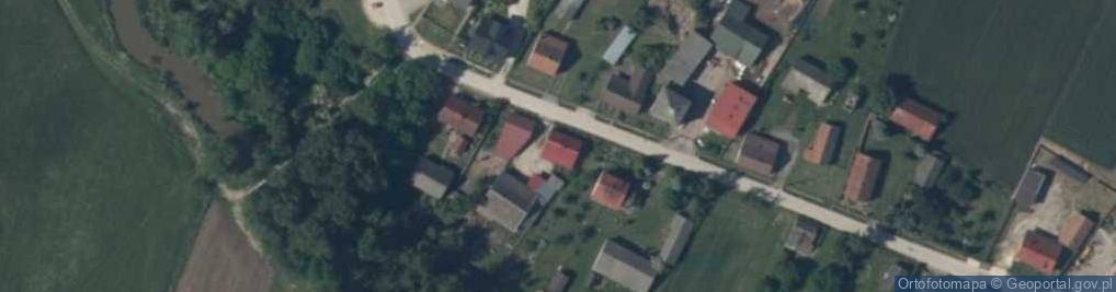 Zdjęcie satelitarne Morawiany ul.