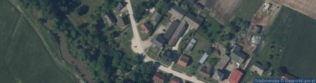 Zdjęcie satelitarne Morawiany ul.