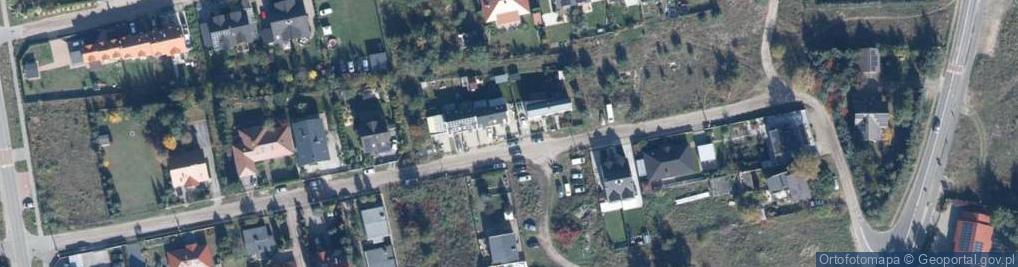 Zdjęcie satelitarne Mokra ul.
