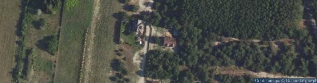 Zdjęcie satelitarne Modrzewiowa ul.
