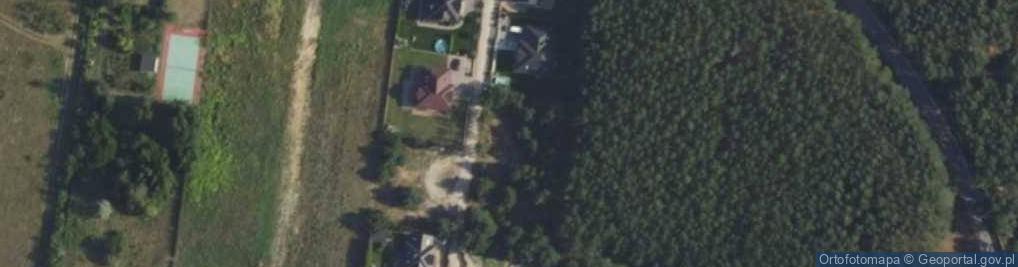 Zdjęcie satelitarne Modrzewiowa ul.