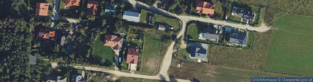 Zdjęcie satelitarne Modrzewiowa ul.