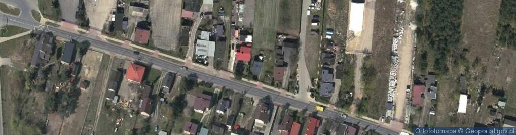 Zdjęcie satelitarne Moszna-Wieś ul.
