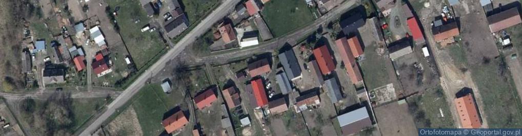 Zdjęcie satelitarne Mozów ul.