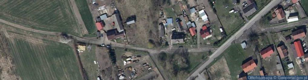 Zdjęcie satelitarne Mozów ul.