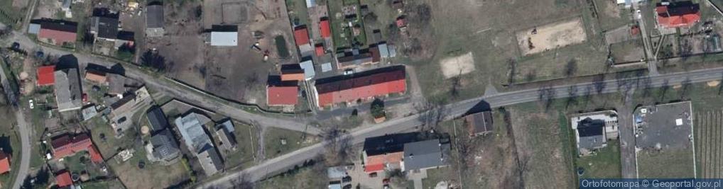 Zdjęcie satelitarne Mozów ul.