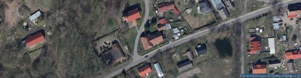 Zdjęcie satelitarne Mozów ul.